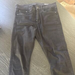 Rag & Bone Men’s Black Skinny Fit